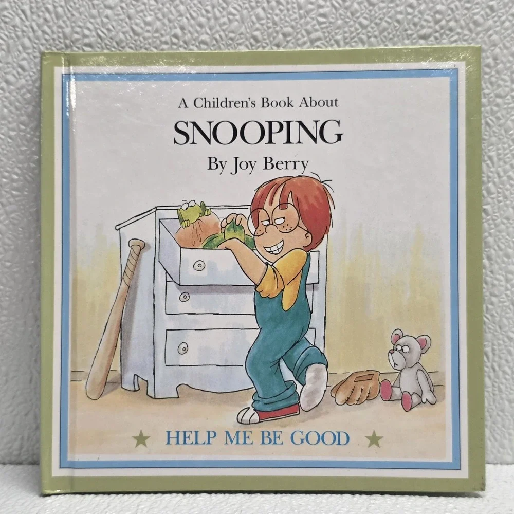 Lot of 5 Help Me Be Good Books by Joy Berry 1988 Hardcover Vintage